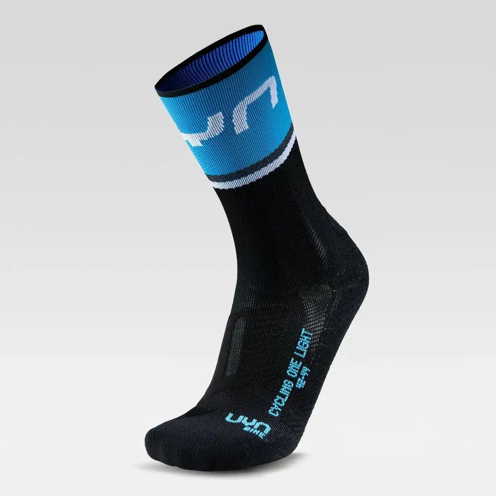 Носки велосипедные MAN CYCLING ONE LIGHT SOCKS Black/Cobalt Blue 39/41