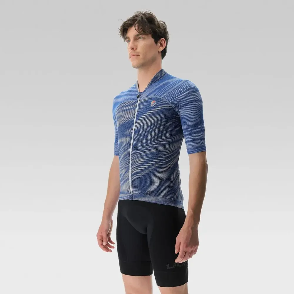 Веломайка MAN BIKING WAVE OW SHIRT SH_SL Vibrant Blue L