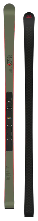 Горные лыжи Van Deer 24/25 PRO XL Длина 189cm Радиус 28м + Платформа Look R22 WC