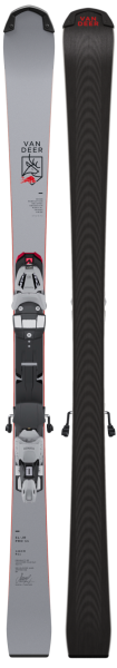 Юниорские Van Deer SL-JR PRO 152cm R11 grey с платформой Marker JR Race Pivot