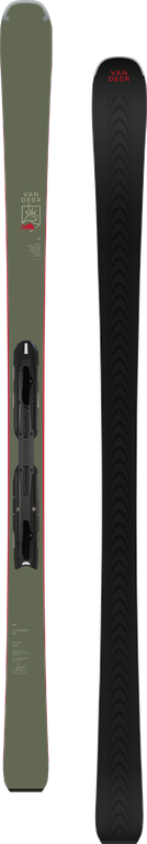 Горные лыжи Van Deer универсальные 25/26 H-POWER78 183cm R18.5 khaki [FDT RACE PRO]