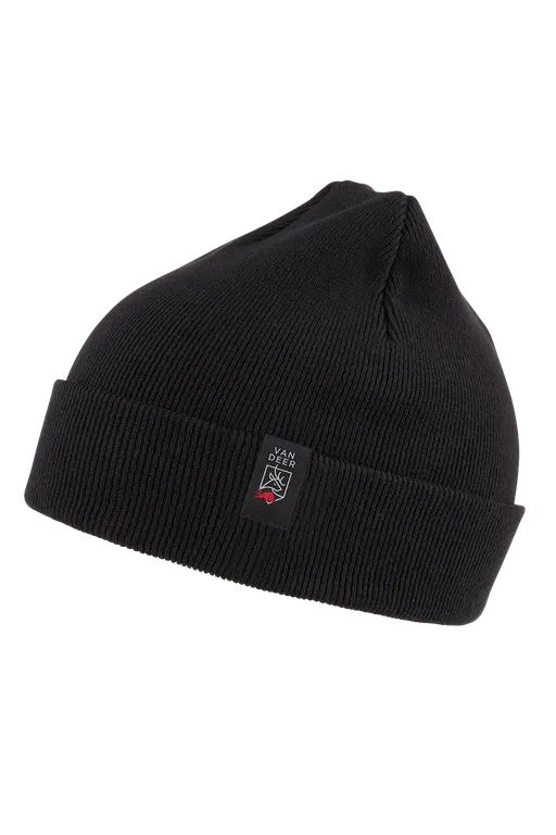 Шапка Van Deer VDRBS; Classic Beanie BLACK; ONE SIZE