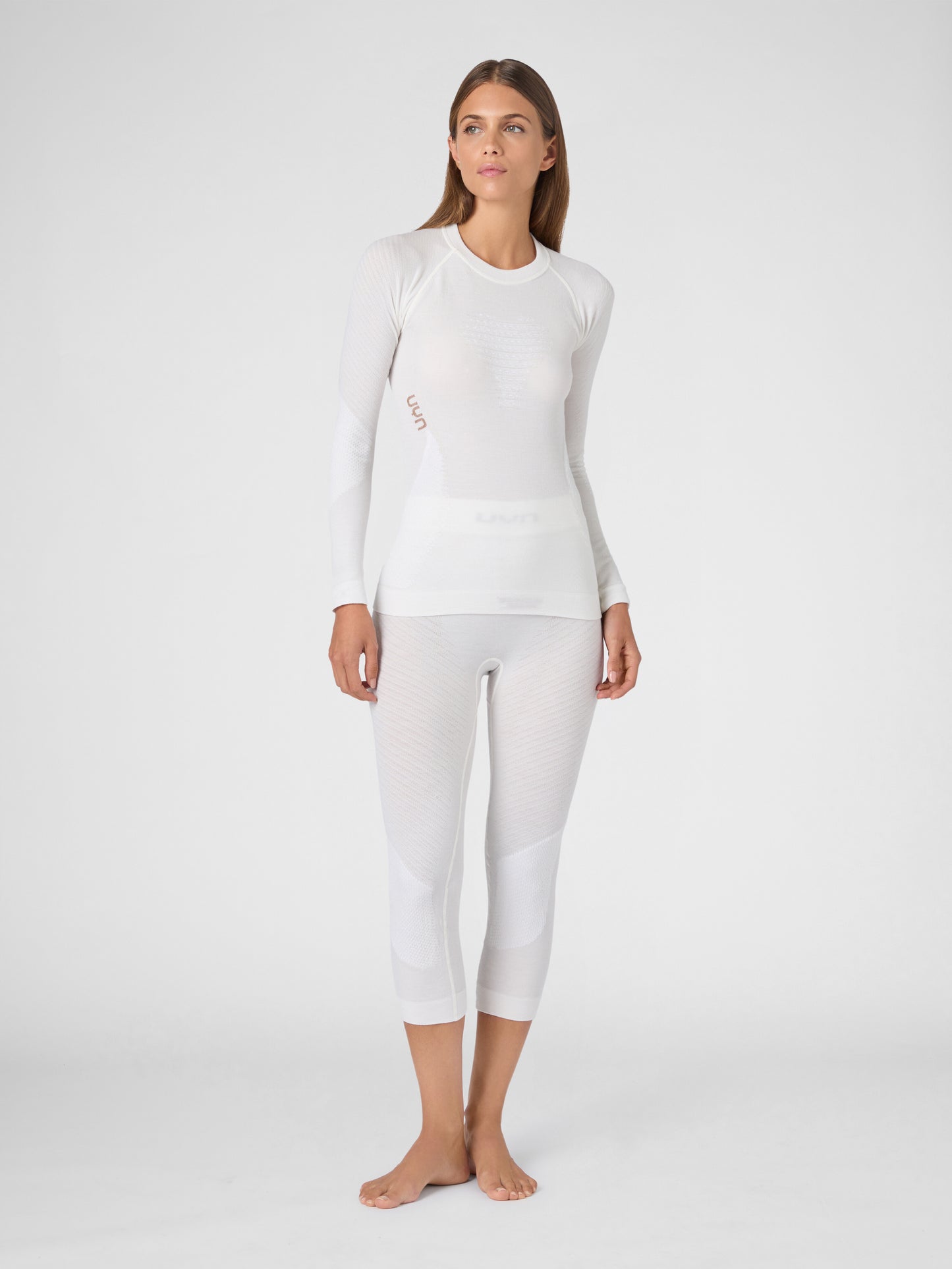Термокофта WOMAN CASHMERE BIOTECH UW SHIRT LG_SL. Off White