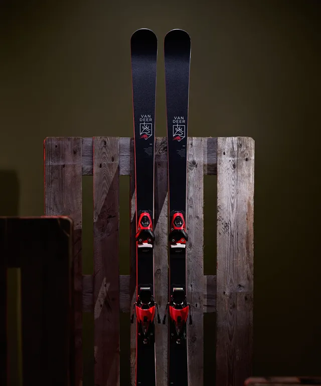 Горные лыжи Van Deer юниорские для гиганта 24/25 GS-JR PRO 16 154cm Радиус 16м + Платформа Look R21 PRO