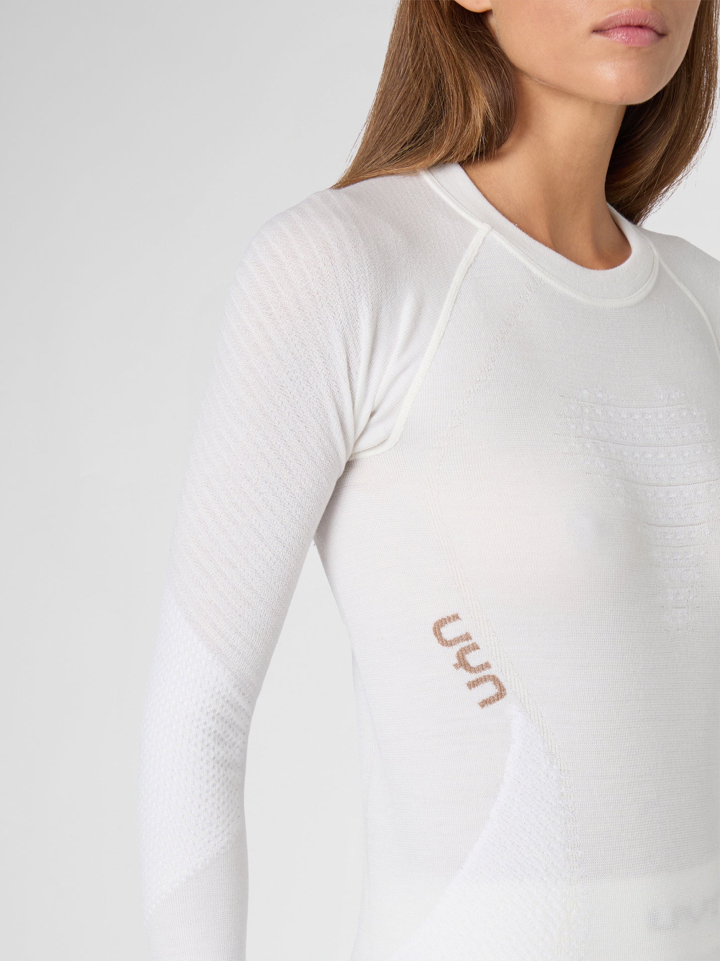 Термокофта WOMAN CASHMERE BIOTECH UW SHIRT LG_SL. Off White