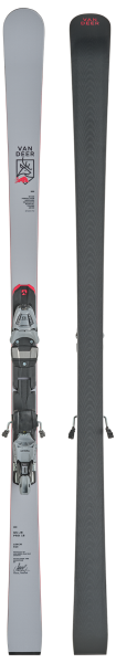 Юниорские Van Deer GS-JR PRO 169cm R19 grey с платформой Marker JR Race Pivot