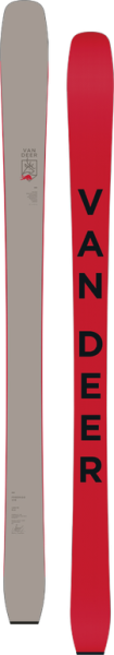 Горные лыжи Van Deer 25/26 FREERIDE108 180cm R18 mud