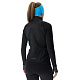 Кофта WOMAN RUNNING EXCELERATION WIND SHIRT LONG SL. ZIP UP Black/Cloud