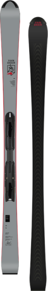 Горные лыжи Van Deer для слалома 25/26 Van Deer SL 155cm R11 grey [FDT RACE PRO]