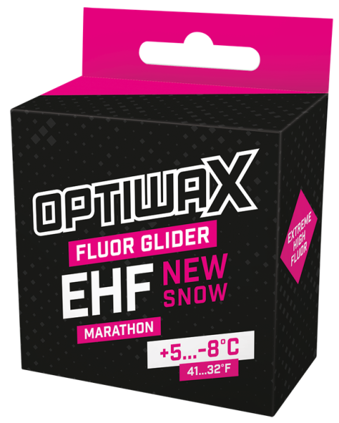 Парафин ультравысокофторовый Optiwax EHF New Snow +5...-8°C, 60г