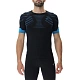 Футболка мужская RUNNING ULTRA1 OW SHIRT SHORT SL_ Black/Atlantic/Atlantic
