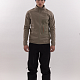 Флис Techno Grid Fleece T-Neck Brindle