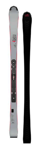 Горные лыжи Van Deer для слалома 26/27 SL WORLD CUP 165cm R12.5 grey [INF14]
