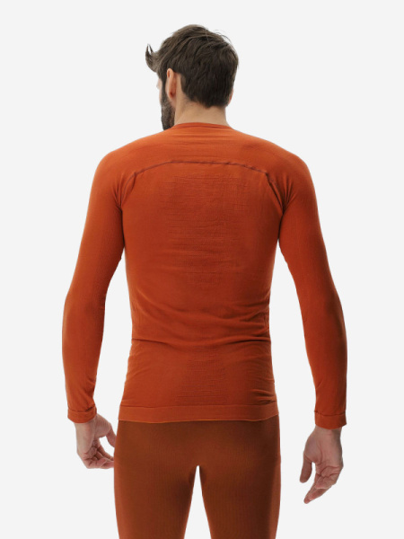 MAN ENERGYON BIOTECH UW SHIRT LONG_S Bombay Brown