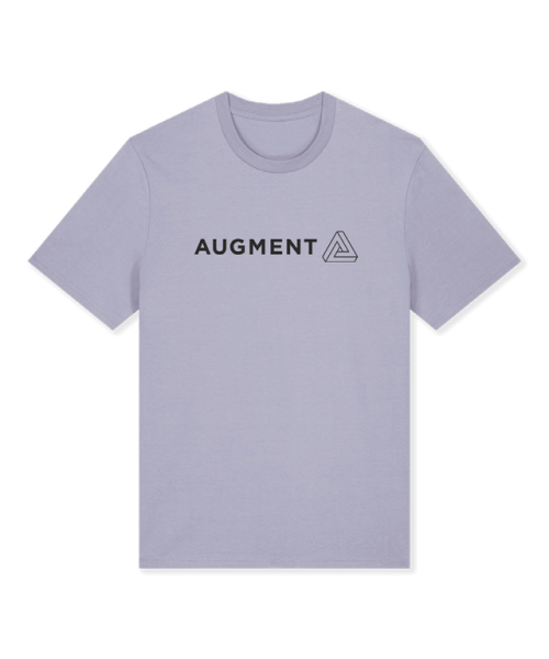 Футболка AUGMENT ENIGMA; T-Shirt LAVENDEL - Logo BLAСК