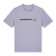 Футболка AUGMENT ENIGMA; T-Shirt LAVENDEL - Logo BLAСК