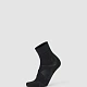 RUNNER'S ONE SHORT GRIP SOCKS Black