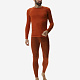 MAN ENERGYON BIOTECH UW SHIRT LONG_S Bombay Brown
