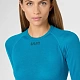 WOMAN ENERGYON BIOTECH UW SHIRT LONG_SL Thaitian Tide