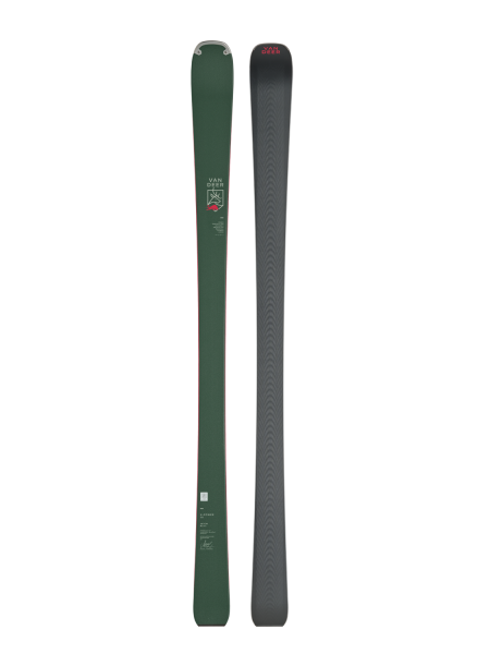 Van Deer H-POWER78 159cm R12.5 khaki с платформой Marker FDT Race Pro